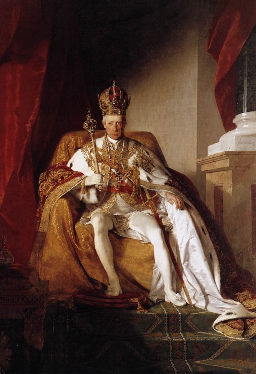 Portrait of Holy Roman emperor Francis II